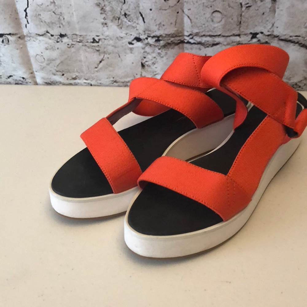 3.1 Philip Lim red white stretch Sandals size 35